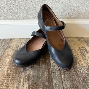 Dansko Classic Black Mary Jane Shoes